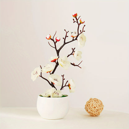 Simulation Wax Plum Bonsai - DECO