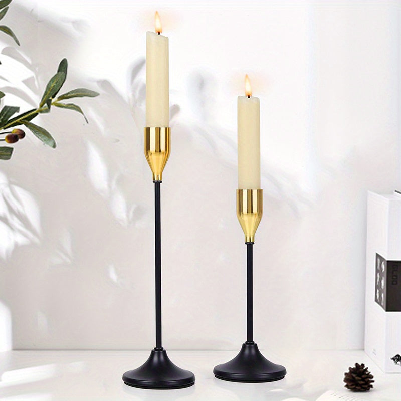 Metal Candle Holder Set (2 pcs) - DECO