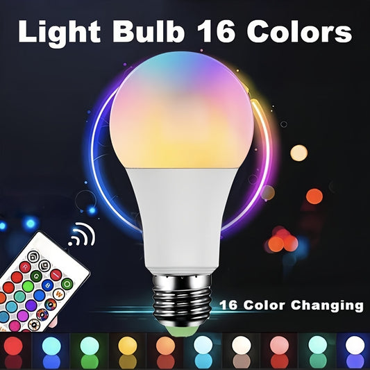 Smart RGB LED Light Bulb – 16 Colors - DECO