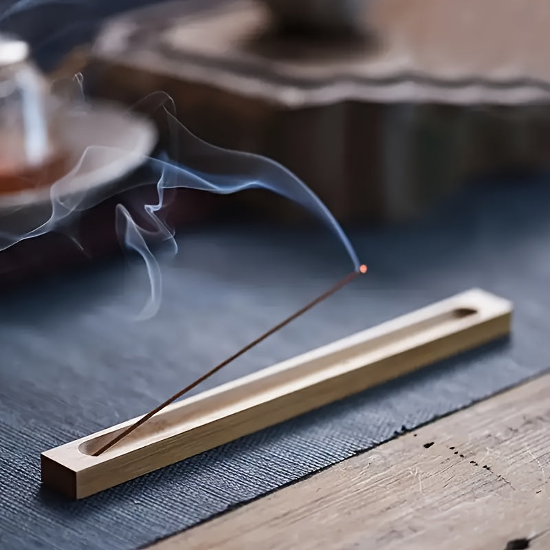 Handcrafted Bamboo Incense Holder - DECO