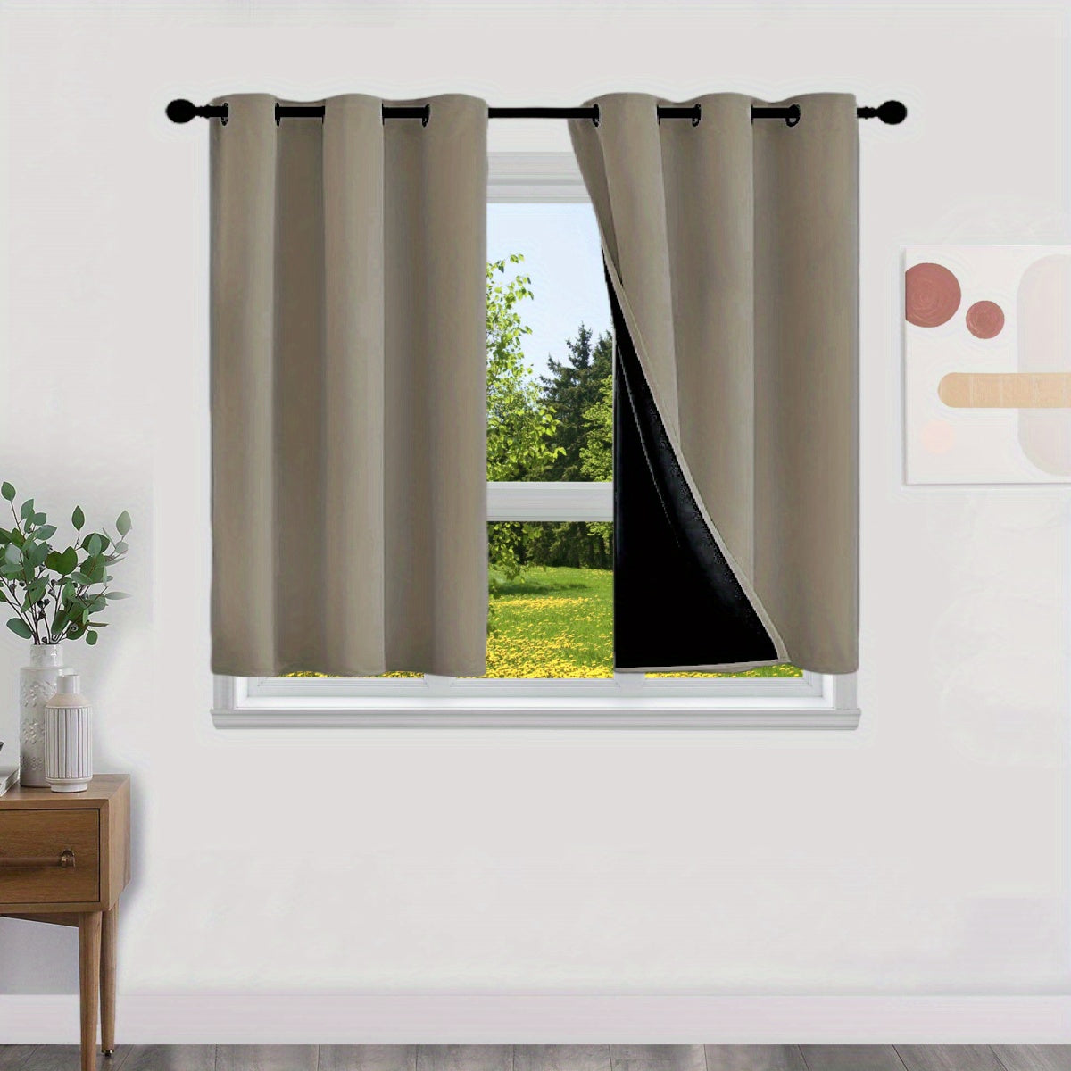 Minimalist Blackout Curtains (2 pcs)