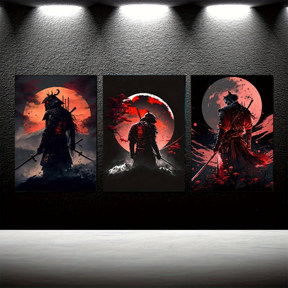 Samurai & Mountain Art Print Set - DECO