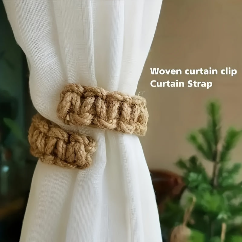 Braided Curtain Tiebacks (2pcs) - DECO