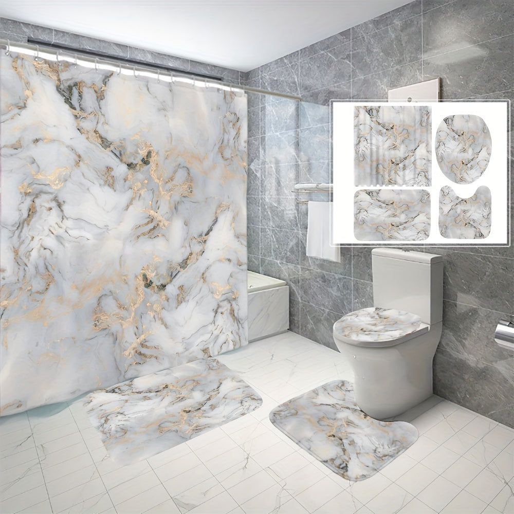 Marble Forest Bathroom Set