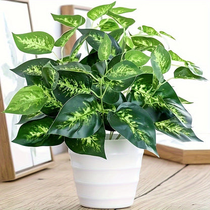 Artificial Potted Leaf Plant - DECO