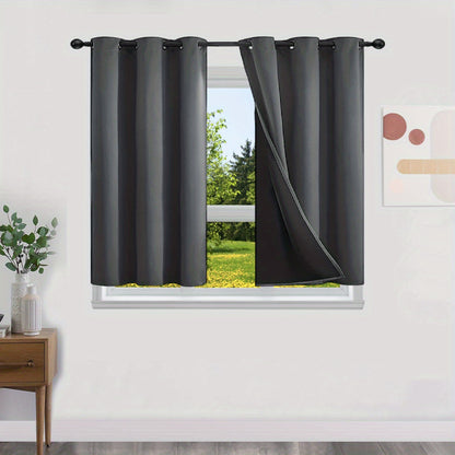 Minimalist Blackout Curtains (2 pcs)