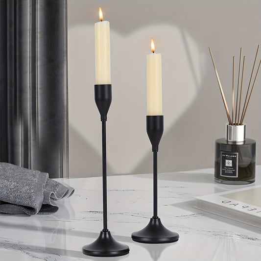 Metal Candle Holder Set (2 pcs) - DECO