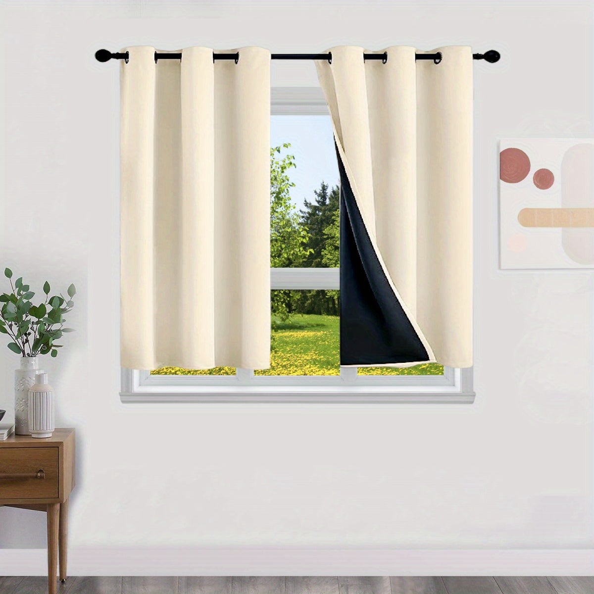 Minimalist Blackout Curtains (2 pcs)