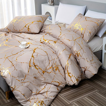 Bronzing Duvet Cover Set