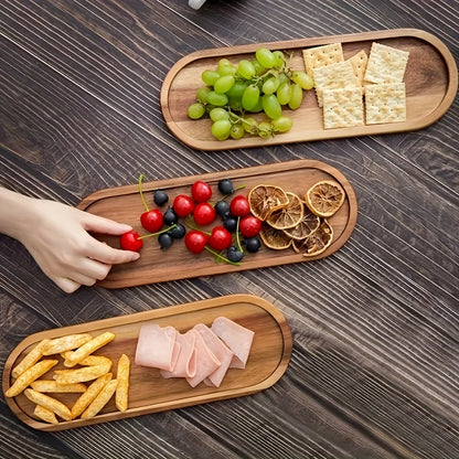 Acacia Wood Serving Trays (4 options) - DECO