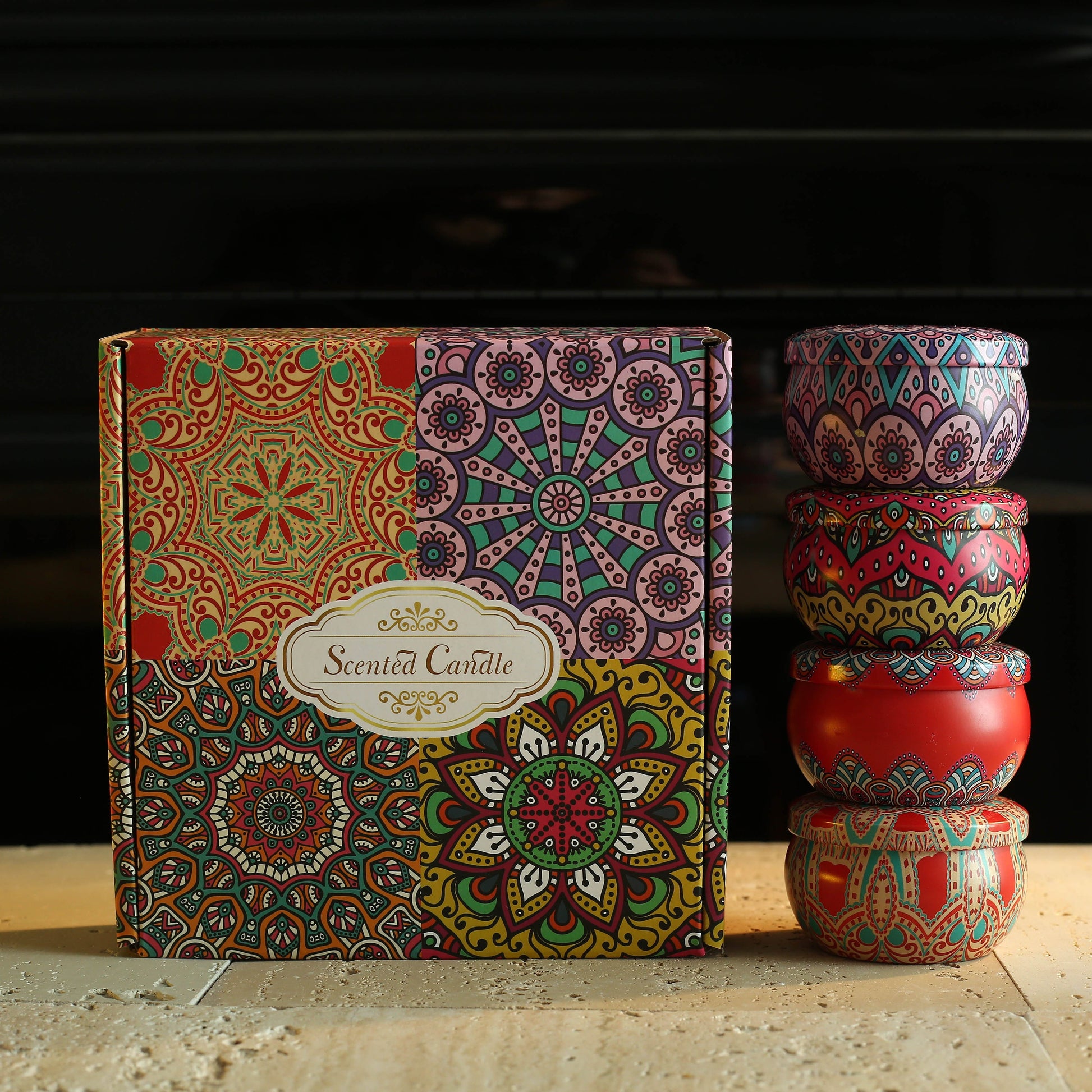 Bohemian Soy Candle Gift Set - DECO