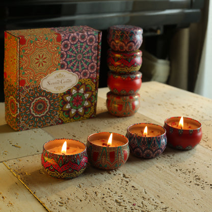 Bohemian Soy Candle Gift Set - DECO