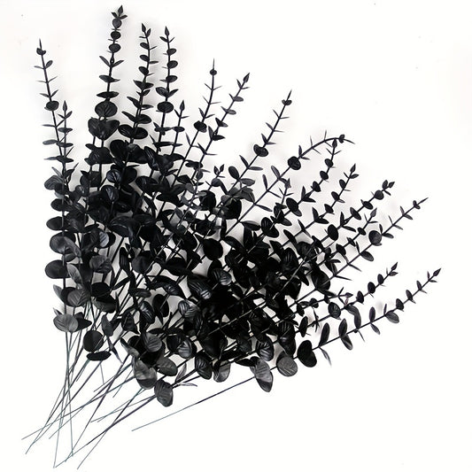 Black Eucalyptus Leaves (10 pcs) - DECO