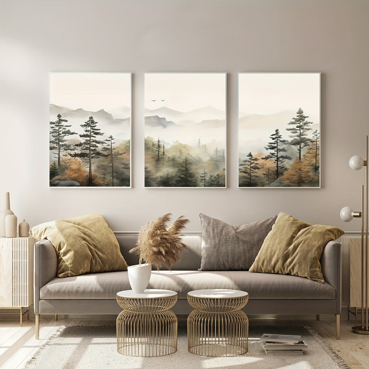 Art Deco Landscape Art Print Set - DECO