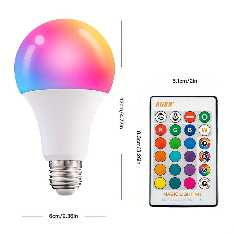 Smart RGB LED Light Bulb – 16 Colors - DECO